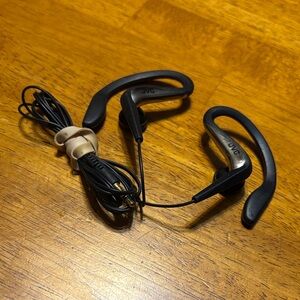 JVC Black Ear Hook Headphones